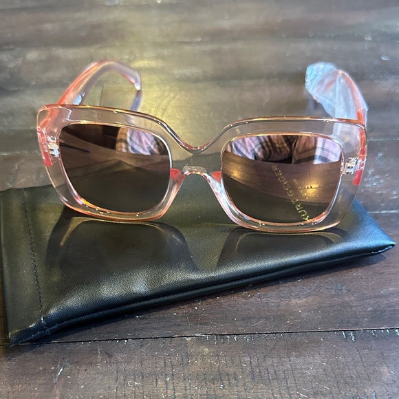 Kurt Geiger Accessories - NWOT Kurt Geiger Transparent Pink Sunglasses